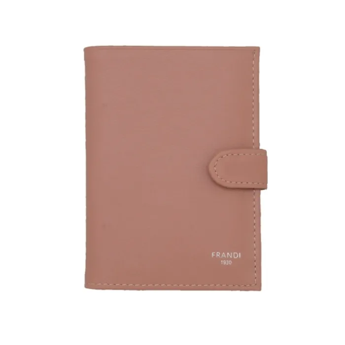 Frandi Portefeuille cuir femme orange violet rouge>Femme Portefeuille Cuir