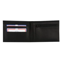 Frandi Portefeuille cuir noir avec rabat -><noscript><img width=