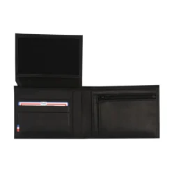 Frandi Portefeuille cuir noir avec rabat -><noscript><img width=