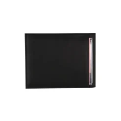 Frandi Portefeuille cuir noir avec rabat -><noscript><img width=