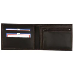 Frandi Portefeuille cuir noir avec rabat -><noscript><img width=