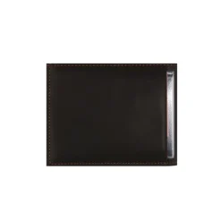Frandi Portefeuille cuir noir avec rabat -><noscript><img width=