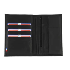 Frandi Portefeuille cuir noir pour homme - spécialiste de la maroquinerie depuis 1930><noscript><img width=
