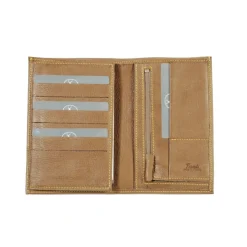 Frandi Portefeuille cuir surpiqûre coloré -><noscript><img width=