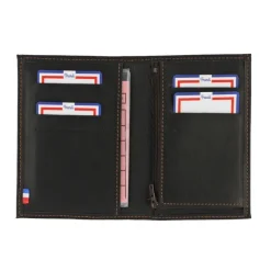 Frandi Portefeuille cuir vachette pleine fleur -><noscript><img width=