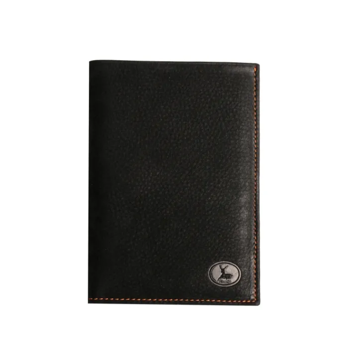 Frandi Portefeuille en cuir 14 cm ->Homme Portefeuille Cuir