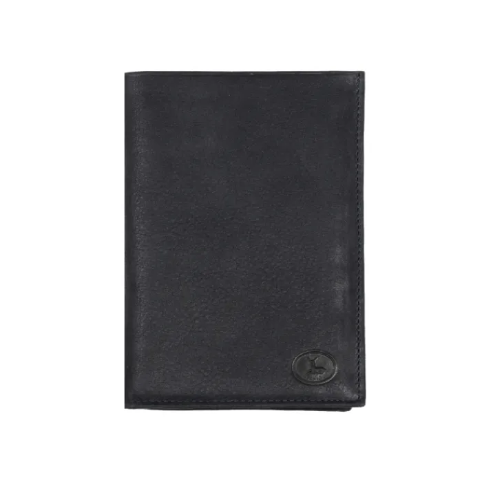 Frandi Portefeuille en cuir 14 cm ->Homme Portefeuille Cuir