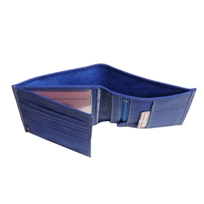 Frandi Portefeuille en cuir 14 cm ->Homme Portefeuille Cuir