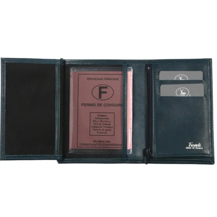 Frandi Portefeuille en cuir ->Homme Portefeuille Cuir