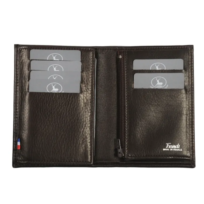 Frandi Portefeuille en cuir ->Homme Portefeuille Cuir