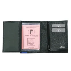 Frandi Portefeuille en cuir - Portefeuille gris, marron ou bleu - .fr>Homme Portefeuille Cuir