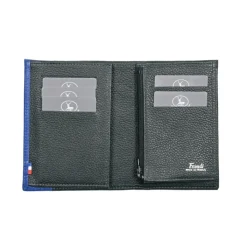 Frandi Portefeuille en cuir - Portefeuille gris, marron ou bleu - .fr>Homme Portefeuille Cuir