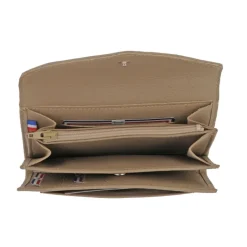 Frandi Portefeuille en cuir - Portefeuille femme rouge, bordeaux ou orange - .fr><noscript><img width=
