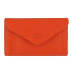 Frandi Portefeuille en cuir - Portefeuille femme rouge, bordeaux ou orange - .fr><noscript><img width=