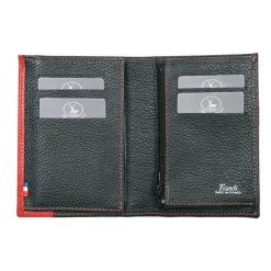 Frandi Portefeuille en cuir - Portefeuille gris, marron ou bleu - .fr><noscript><img width=