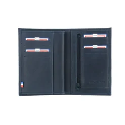 Frandi Portefeuille en cuir 3 volets pour homme -><noscript><img width=