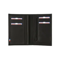 Frandi Portefeuille en cuir 3 volets pour homme -><noscript><img width=