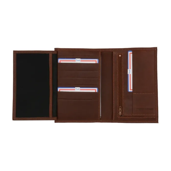 Frandi Portefeuille en cuir grand format ->Homme Portefeuille Cuir