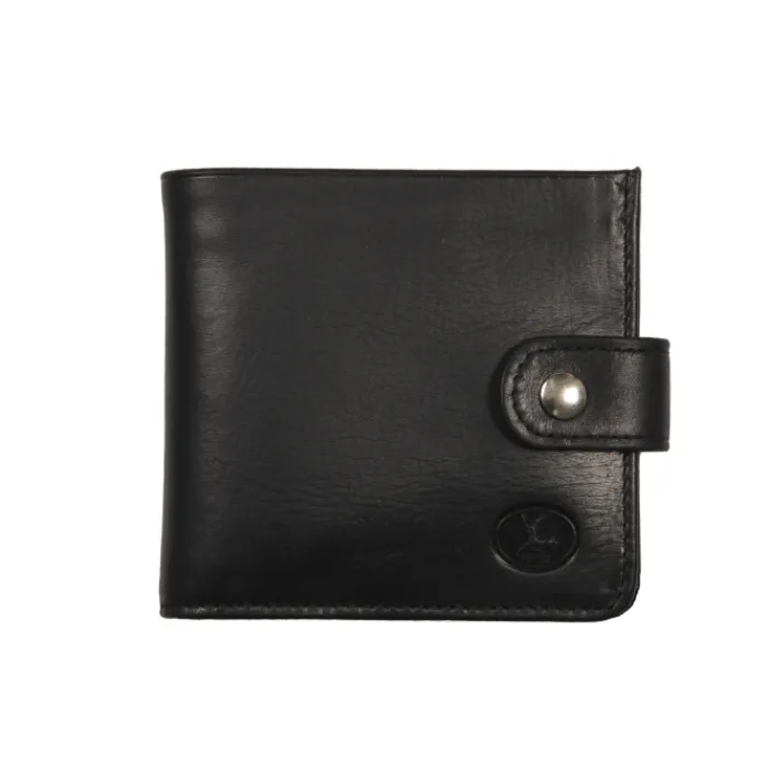 Frandi Portefeuille en cuir italien marron ->Homme Portefeuille Cuir