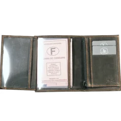 Frandi Portefeuille en cuir personnalisé - fabriqué en France -><noscript><img width=