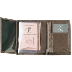 Frandi Portefeuille en cuir personnalisé - fabriqué en France -><noscript><img width=