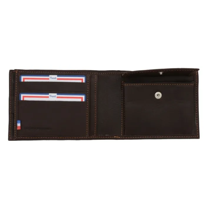 Frandi Portefeuille en cuir pour homme ->Homme Portefeuille Cuir