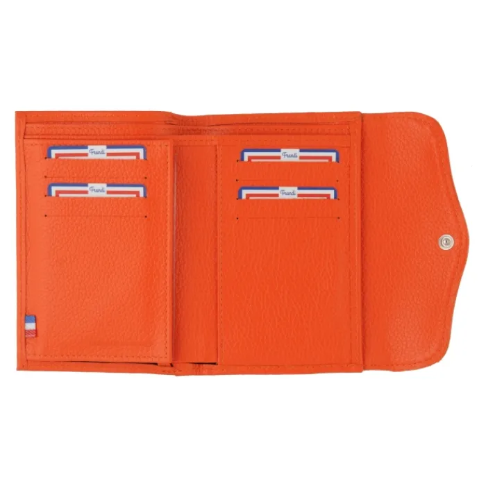 Frandi Portefeuille femme - Fabrication Française ->Femme Portefeuille Cuir