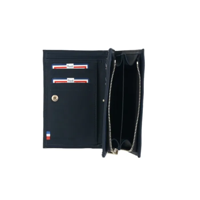 Frandi Portefeuille femme compact>Femme Portefeuille Cuir