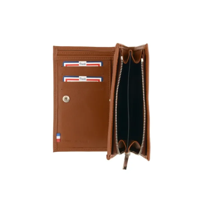 Frandi Portefeuille femme compact>Femme Portefeuille Cuir