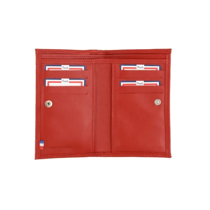 Frandi Portefeuille femme compact>Femme Portefeuille Cuir
