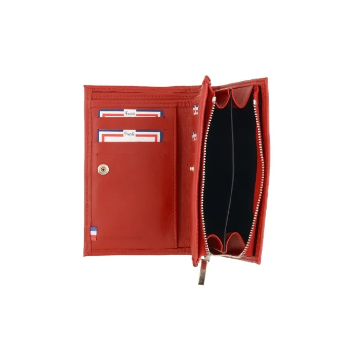 Frandi Portefeuille femme compact>Femme Portefeuille Cuir