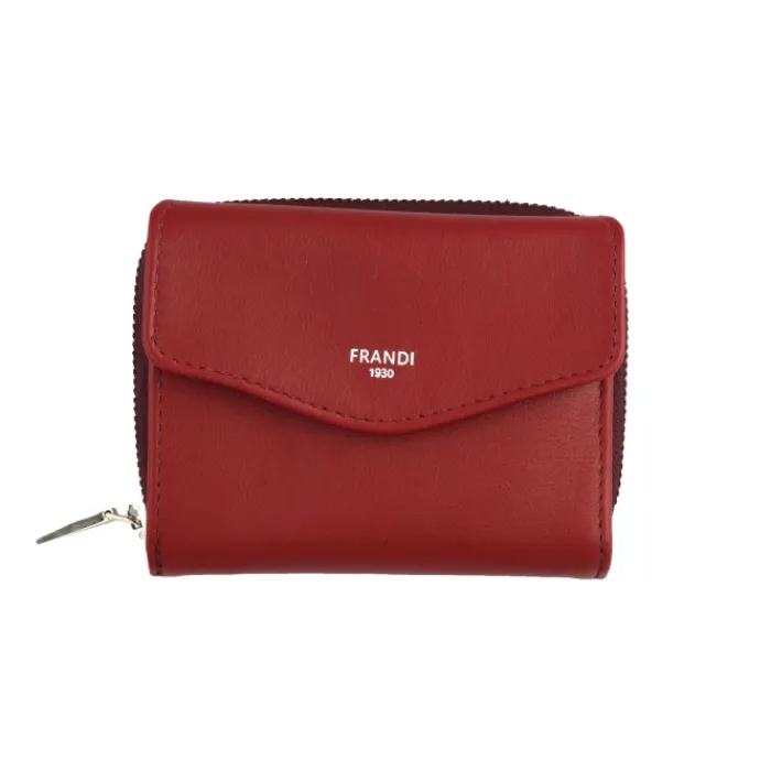 Frandi Portefeuille femme cuir ->Femme Portefeuille Cuir