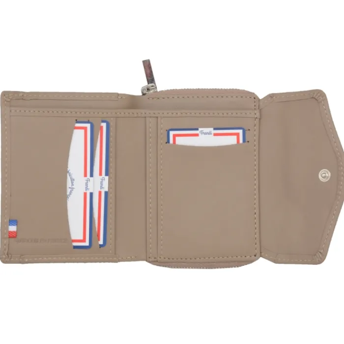 Frandi Portefeuille femme cuir ->Femme Portefeuille Cuir