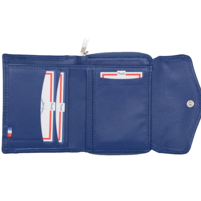 Frandi Portefeuille femme cuir ->Femme Portefeuille Cuir
