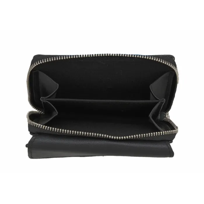 Frandi Portefeuille femme cuir ->Femme Portefeuille Cuir