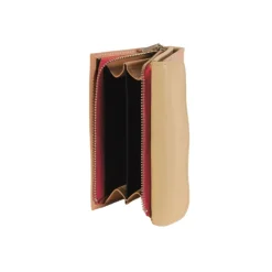 Frandi Portefeuille femme en cuir rouge -><noscript><img width=