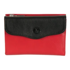 Frandi Portefeuille femme en cuir rouge -><noscript><img width=