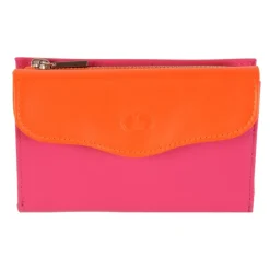 Frandi Portefeuille femme en cuir rouge -><noscript><img width=