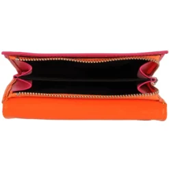 Frandi Portefeuille femme en cuir rouge -><noscript><img width=