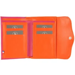 Frandi Portefeuille femme en cuir rouge -><noscript><img width=