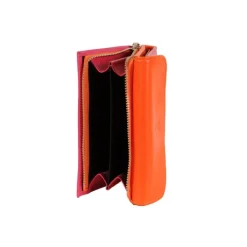 Frandi Portefeuille femme en cuir rouge -><noscript><img width=