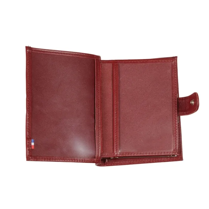 Frandi Portefeuille fermoir ->Femme Porte-Monnaie Cuir | Portefeuille Cuir