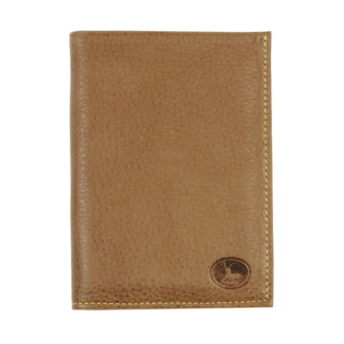 Frandi Portefeuille fin cuir noir ->Homme Portefeuille Cuir