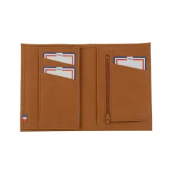 Frandi Portefeuille haut de gamme cuir noir, marron ou gold -><noscript><img width=