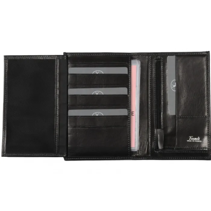 Frandi Portefeuille homme ->Homme Portefeuille Cuir