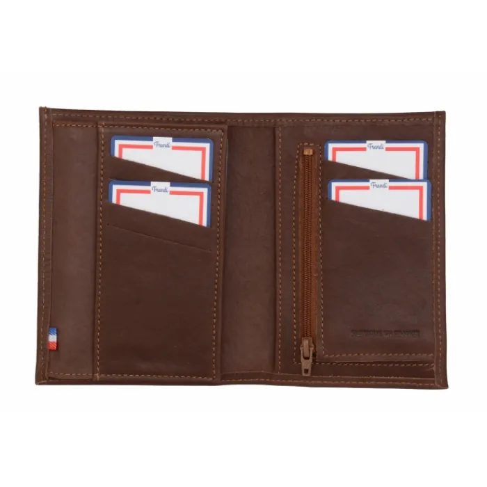 Frandi Portefeuille homme cuir ->Homme Portefeuille Cuir
