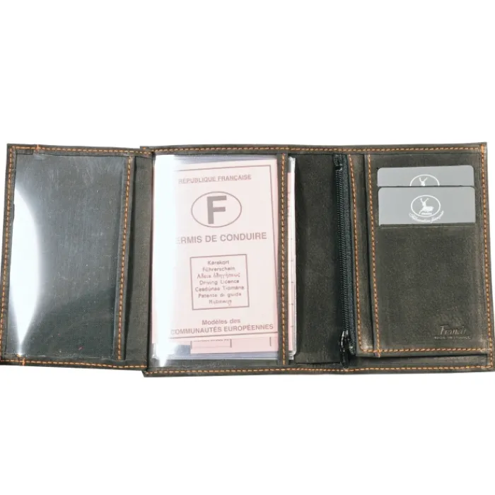 Frandi Portefeuille homme cuir ->Homme Portefeuille Cuir