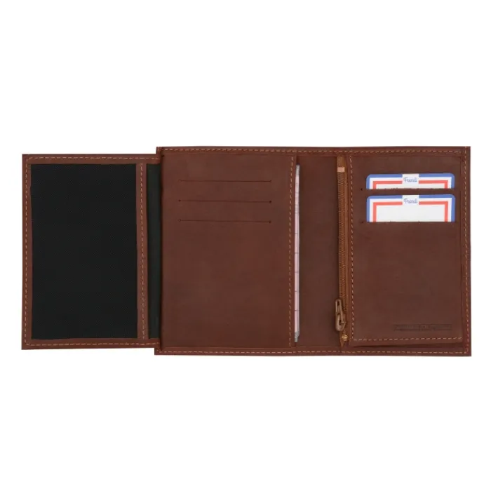 Frandi Portefeuille homme cuir petit format ->Homme Portefeuille Cuir
