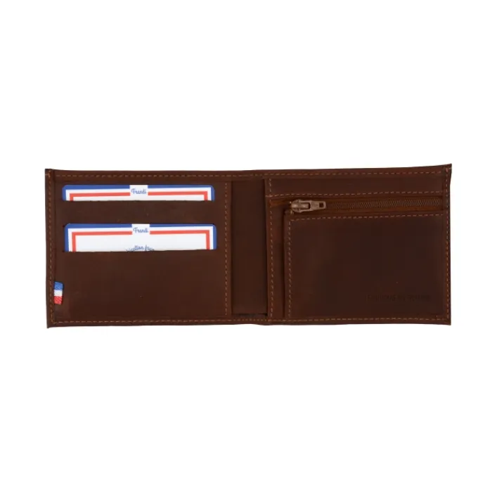 Frandi Portefeuille homme en cuir ->Homme Portefeuille Cuir