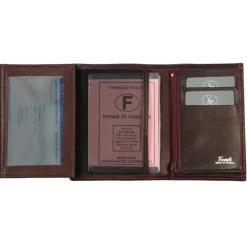 Frandi Portefeuille luxe - Fabrication Française ->Homme Portefeuille Cuir